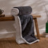 Lux Sherpa Fleece Throw Natural - 127 x 152cm